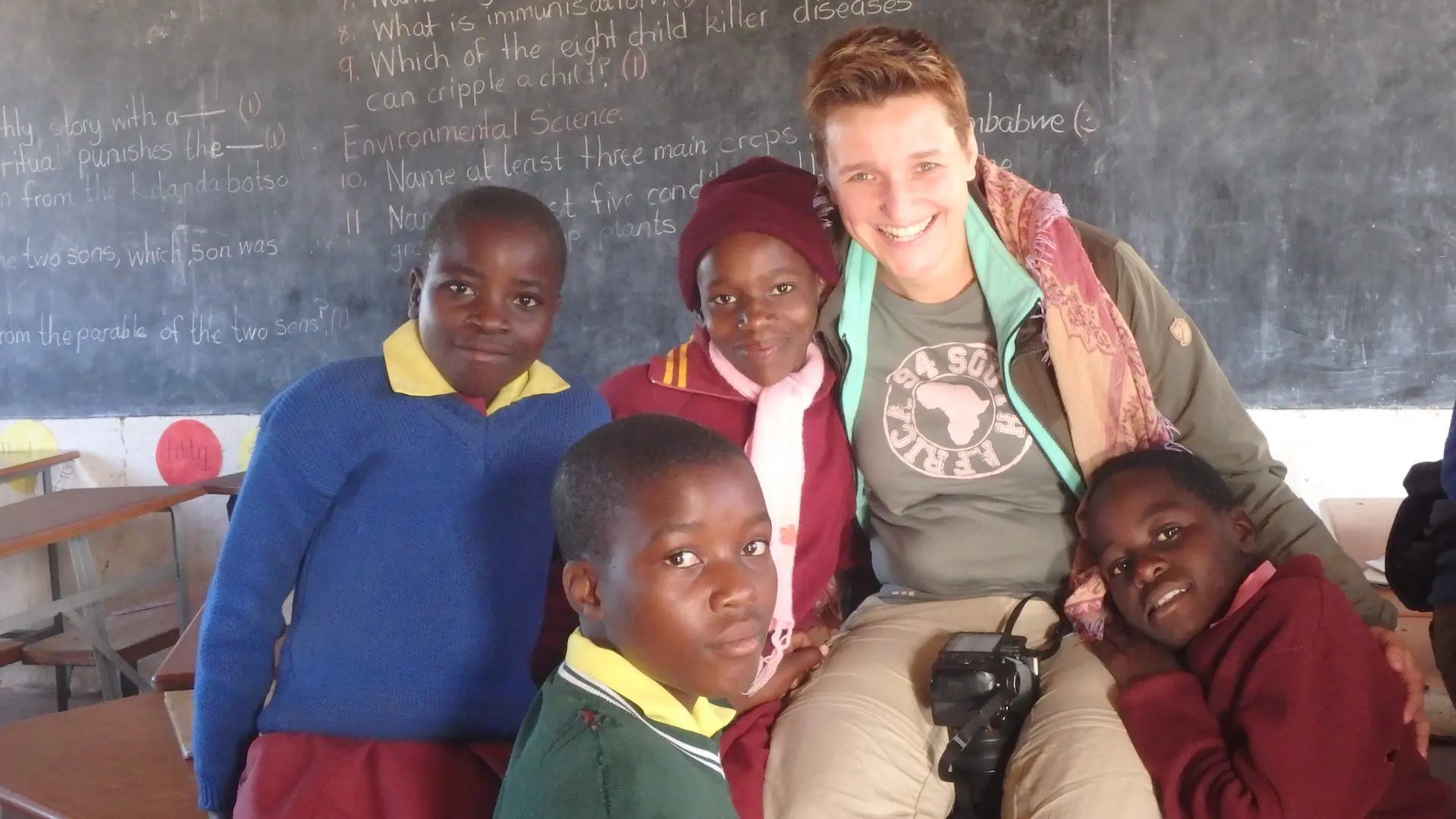 Bezoek lokale school