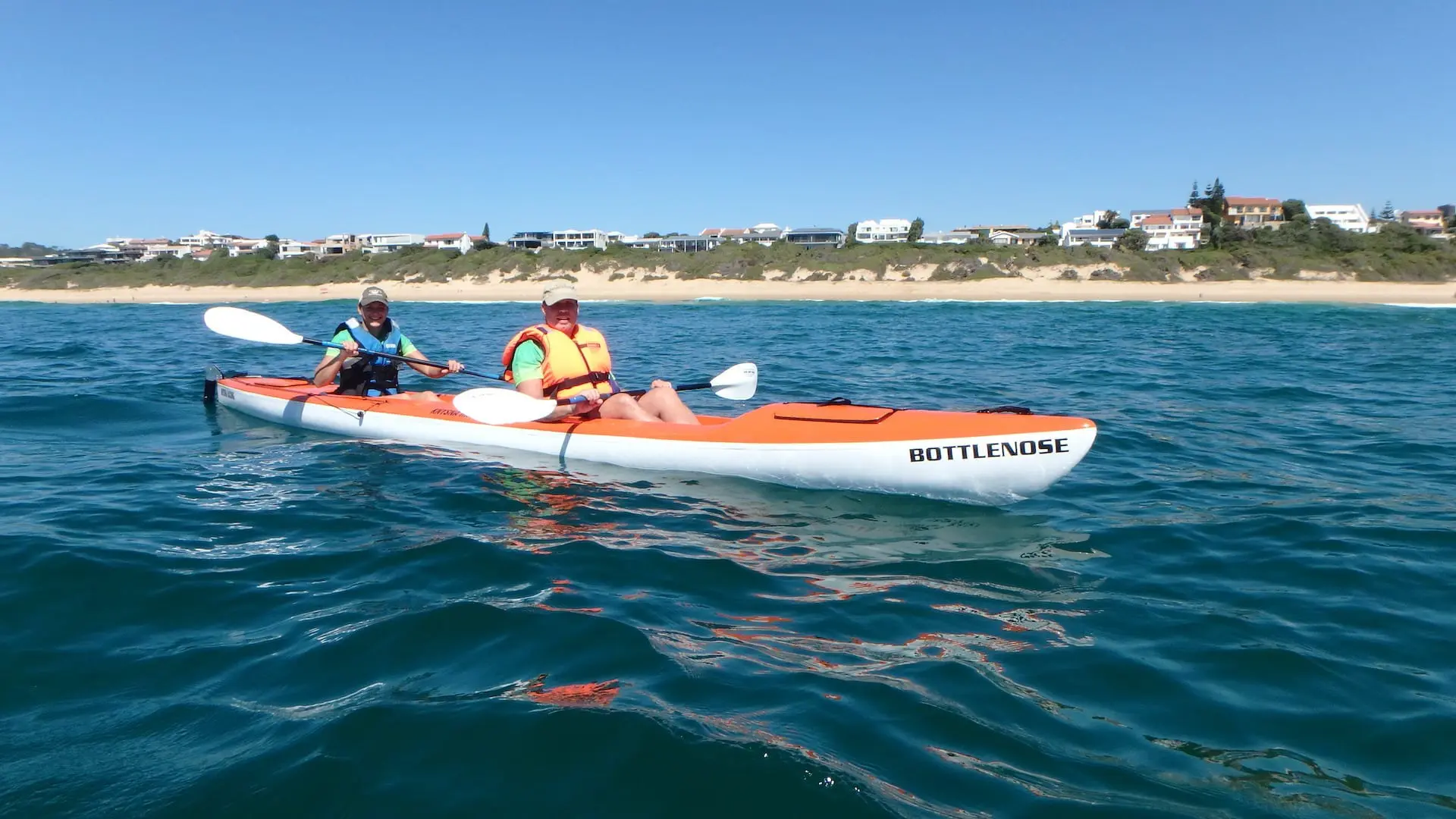 Zeekajakken op de Tuinroute